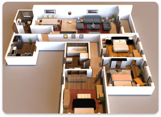 3d Interior Designing Company